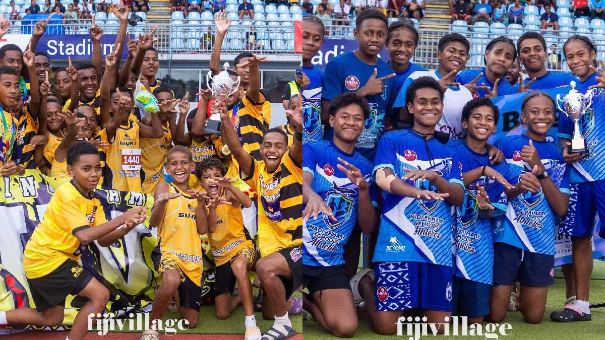 Suva 1 and Nadi crowned champions of Fiji Primary School Athletics Tuckers Ice Cream Games