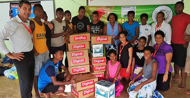 Kadavu Provincial Secondary School athletics team receives huge boost from Digicel Fiji 