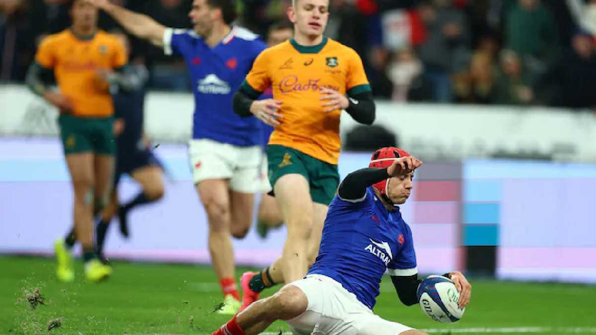 Much-improved Wallabies fight but fall to France to finish 2025