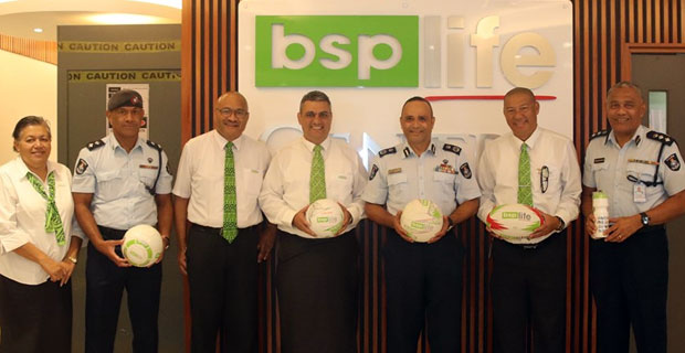 BSP Life donates sporting equipment to police