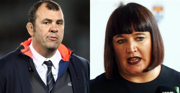 Rugby Australia CEO Raelene Castle supports Wallabies coach declaring his job safe