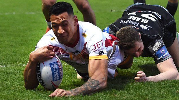 Folau scores within 6 minutes of debut for Catalans Dragons 