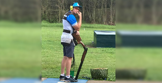 Kable bags gold after a shoot-off against Samoa's Francis Caffarelli