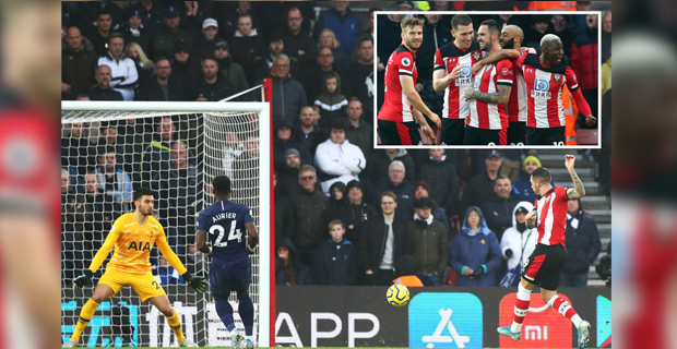 Southampton beat Tottenham 1-0
