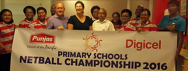 Digicel and Punjas sponsors Central Primary Schools Netball Competition