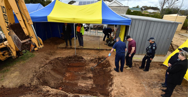 Skeletal remains found as husband charged with murder