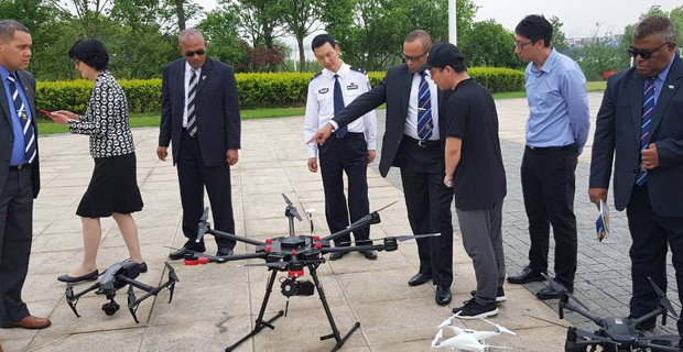 Sitiveni Qiliho completed his visit to China with a visit to the Yunnan Police College