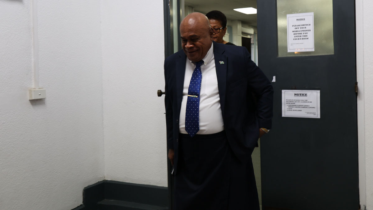 Dr Nakarawa’s stepson failed fitness test but was called back to complete recruitment process