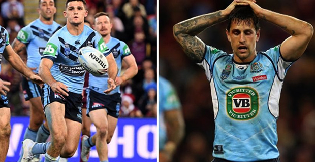 Nathan Cleary out of Origin III opening the door for Mitchell Pearce