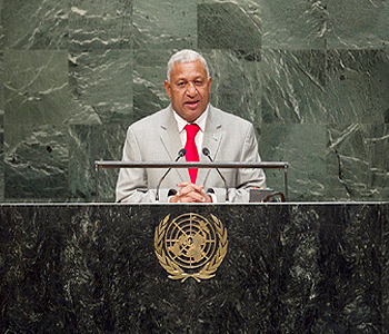 Bainimarama tells UN General Assembly that he has kept his promise