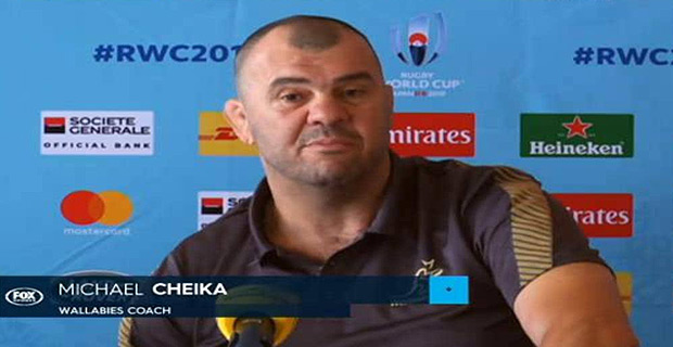 Cheika described the Wallabies lead‑up to the Rugby World Cup as “perfect”