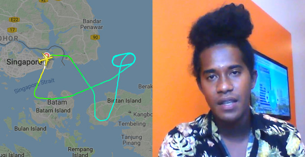 Passenger says no panic in Fiji Airways flight that was forced to return to Singapore