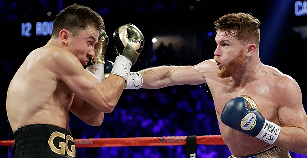 Canelo Alvarez and Gennady Golovkin title fight ends in a draw