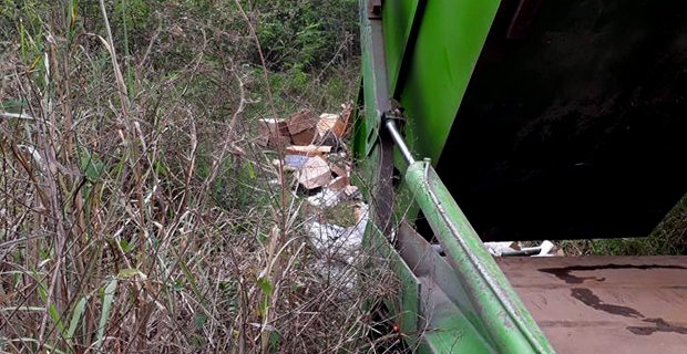 Bala and Wycliffe yet to comment regarding illegal dumping of rubbish