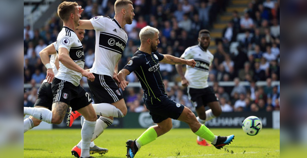 Manchester City claims top position with 2-0 win over Fulham