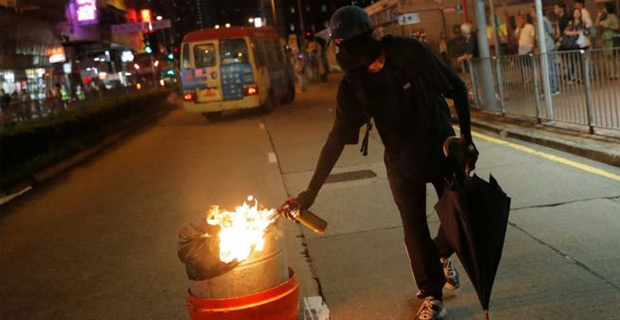 Hong Kong protests: President Xi warns of 'crushed bodies'