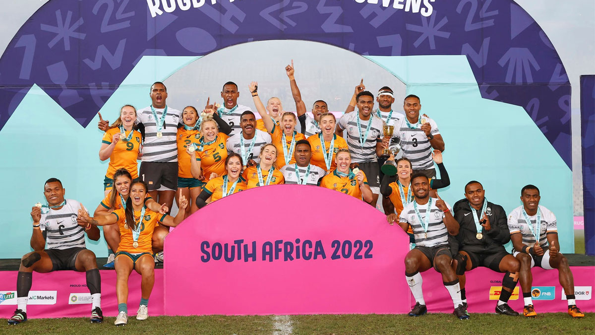 South Africa and Australia beat Fiji to win Birmingham 2022 rugby sevens  titles