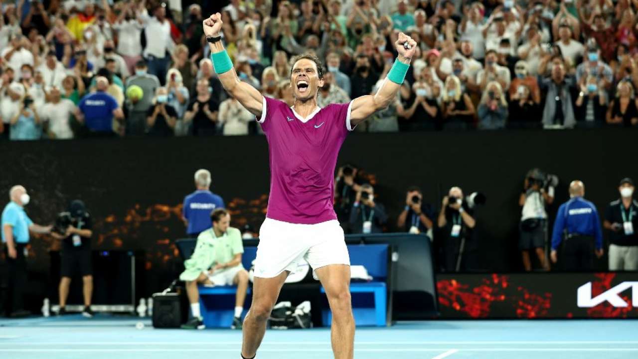 Nadal makes history with 21st Grand Slam win at the Australian Open