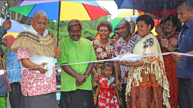 Access made easier for people in Lekutulevu, Vanua Levu with the opening of new road