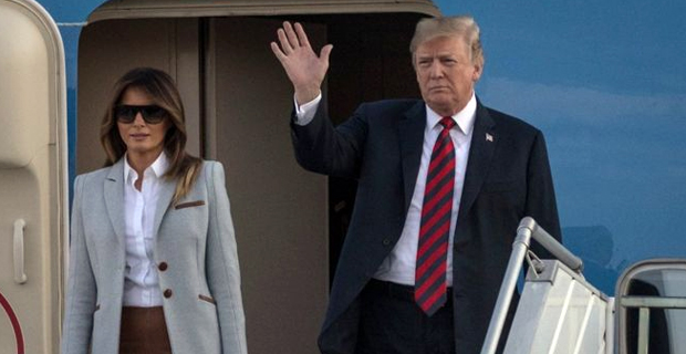 Trump to meet Vladimir Putin ending a European tour in which he criticised his allies