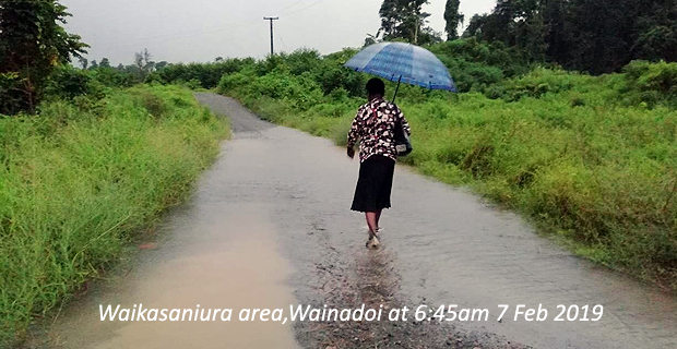 Heavy rain warning in force for Eastern and Interior of Viti Levu, Vanua Levu, Lau and Lomaiviti group