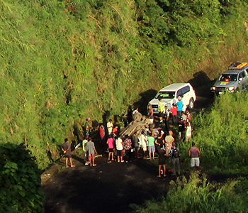 Driver involved in fatal accident on the run