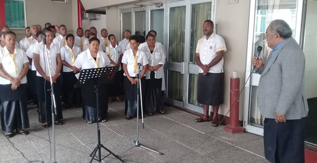Male and female inmates along with USP Pasifika Voices spread Christmas cheer at Centenary Church, Suva