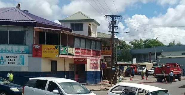 Labasa restaurant fire quickly contained by NFA