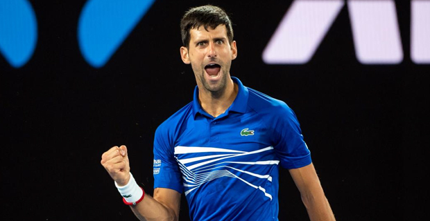 Djokovic first man to reach 10th consecutive quarter-final in French Open