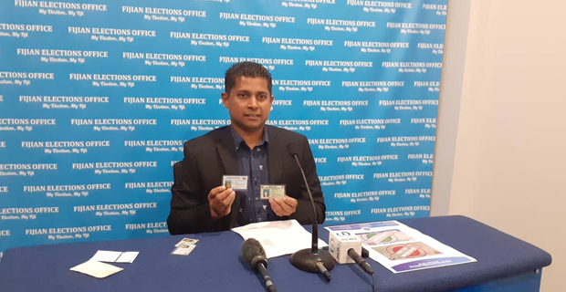 Fijians are advised to update their voter cards from today