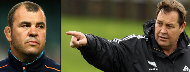 War of words fires up between Cheika and Hansen