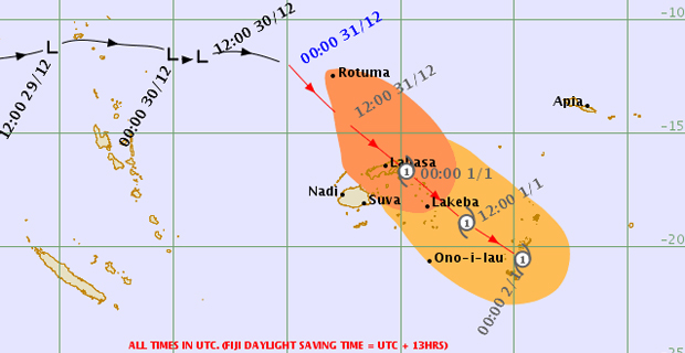 Rotuma feels effects of Tropical Depression as it continues to move towards Fiji 