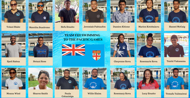 14 swimmers picked to represent Fiji at Pacific Games