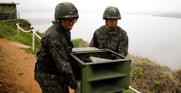 South Korea begins removal of propaganda loudspeakers at border