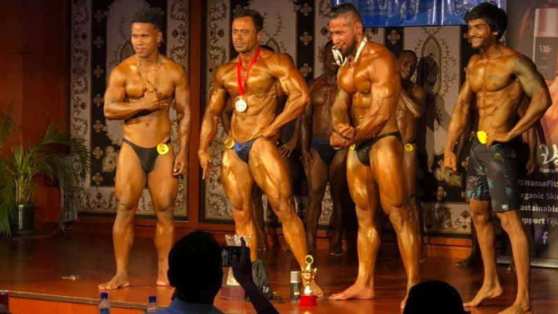 New Mr Fiji Inoke Ligairi dedicates win to late Yanuyanudrua