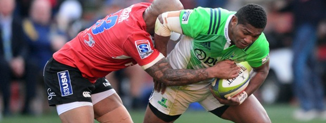 Highlanders donate rugby boots to young fans after Lions semifinal 