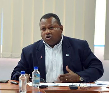 It was nothing sinister, just sorting of relief items - Seruiratu