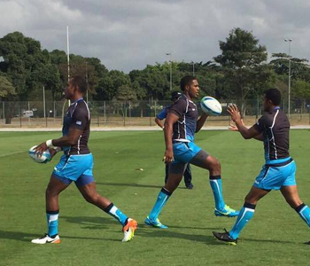 Fiji 7s team gets ready for first pool match