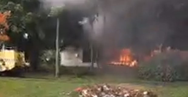 8 people now homeless after fire destroys house in CAAF Compound in Nadi