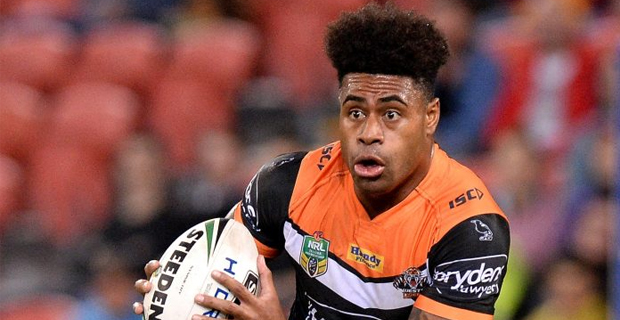 Naiqama named in starting lineup for West Tigers 