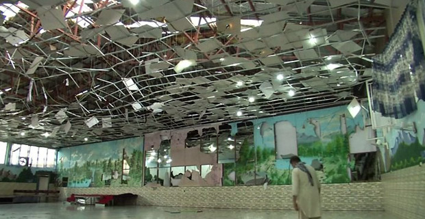 63 people killed, more than 180 wounded after bomb explodes in a wedding hall in Kabul