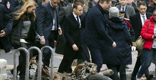 French President Emmanuel Macron holds urgent security meeting