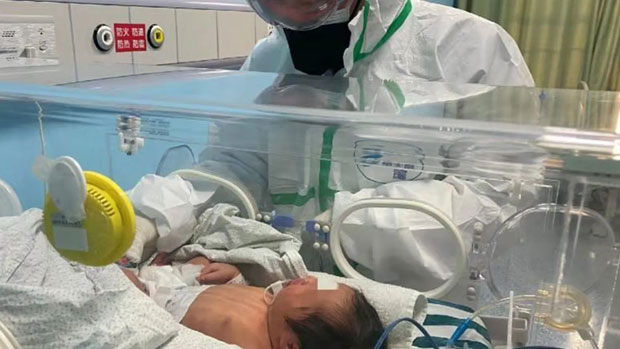 Chinese baby becomes youngest person diagnosed with coronavirus