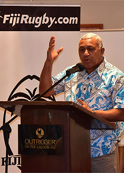 Bainimarama calls on all Fijians to support the Flying Fijians ahead of RWC