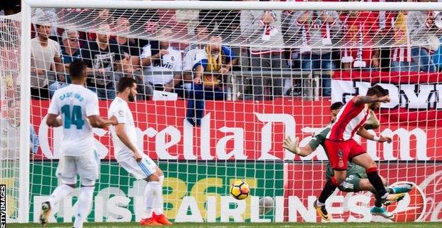 Girona upsets Real Madrid