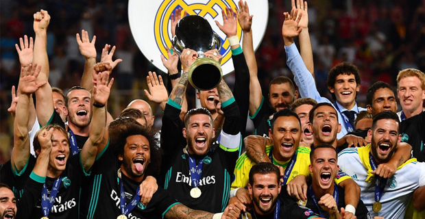 Real Madrid defeats Man United 2-1 in UEFA Super Cup