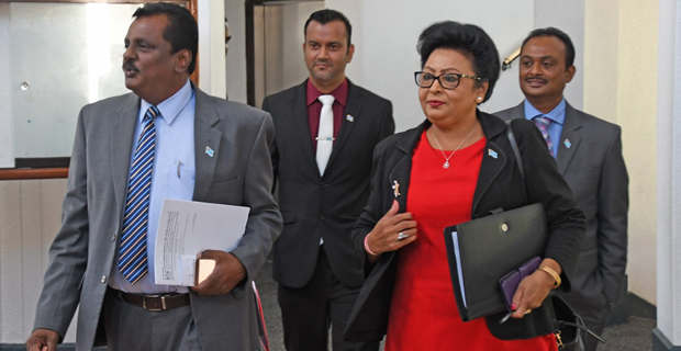 Members of parliament currently taking their oath in parliament