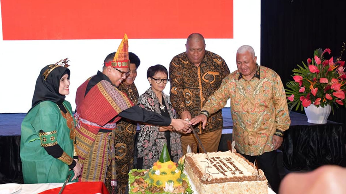 Perdana Menteri mengakui bantuan Indonesia selama pembicaraan bilateral dengan Menteri Luar Negeri