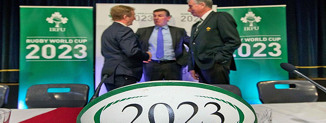 France, Ireland and South Africa submit bid to host 2023 Rugby World Cup