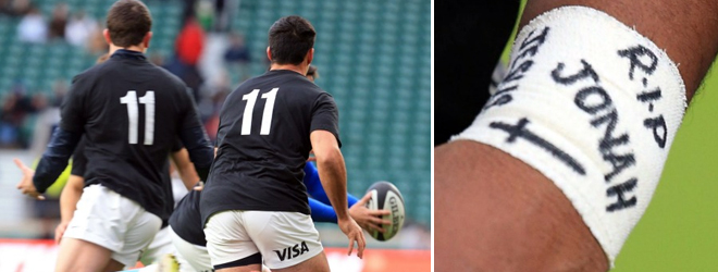 Argentina/Barbarians players pay tribute to Lomu